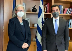 Συνάντηση Σκρέκα με πρέσβη της Αυστρίας: Η αξιοποίηση του Ταμείου Ανάκαμψης για πράσινες δράσεις στο επίκεντρο της συζήτησης