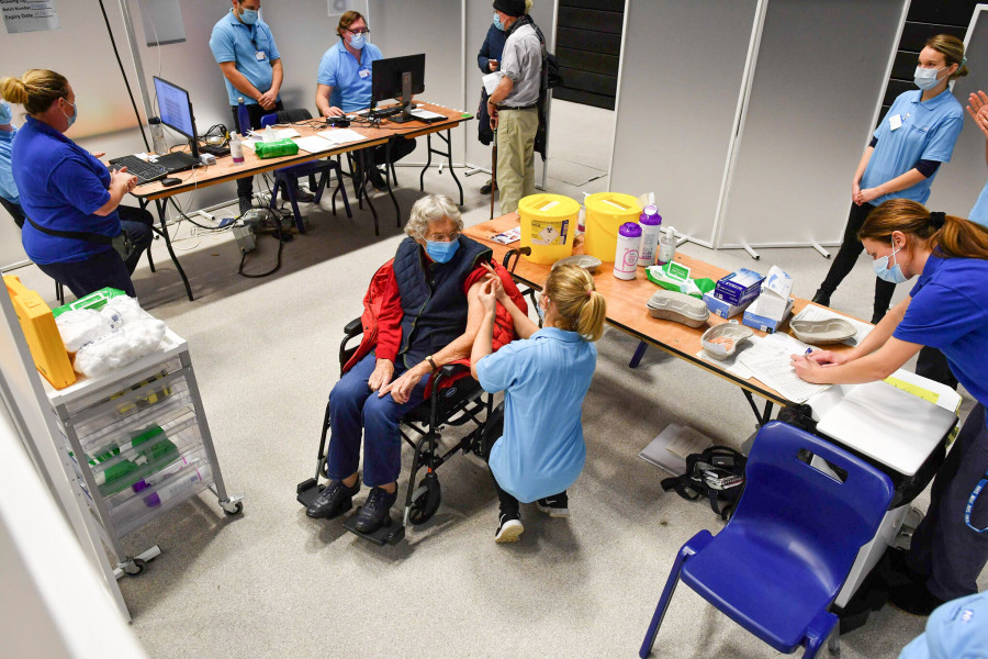 Βέλγιο: Το εμβόλιο των Pfizer/Biontech έχει χορηγηθεί στο 64,6% των Βέλγων