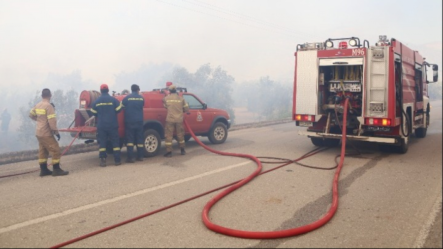 Ηράκλειο: Σε εξέλιξη πυρκαγιά σε ξενοδοχειακή μονάδα