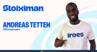 Iroes: Ο Ανδρέας Τετέι εντάσσεται στους CSR Ambassadors της Stoiximan