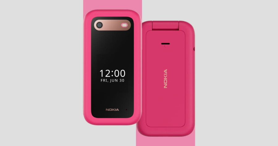 Το επανασχεδιασμένο τηλέφωνο Nokia 2660 Flip τώρα διαθέσιμο σε Pop Pink