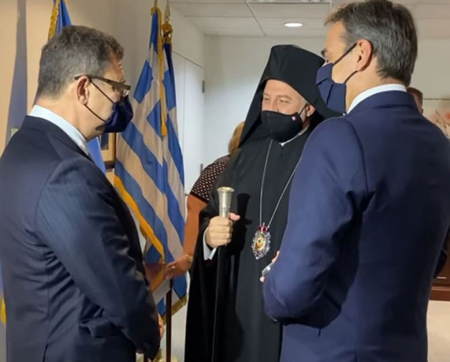 Μητσοτάκης - Ελπιδοφόρος συναντήθηκαν στη Νέα Υόρκη