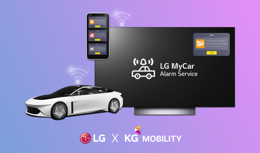 LG: Η υπηρεσία &quot;MyCar Alarm Service&quot; στα νέα οχήματα της KG Mobility