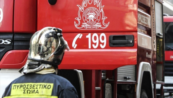 Πυρκαγιά στην Περιφερειακή Αιγάλεω στον Ασπρόπυργο