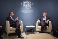 Νταβός: Συναντήσεις Μητσοτάκη με επενδυτικούς και επιχειρηματικούς παράγοντες