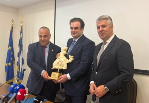 O Κυριάκος Πιερρακάκης υποσχέθηκε την άμεση μεταφορά του Τελωνείου Καβάλας στη Ν. Καρβάλη