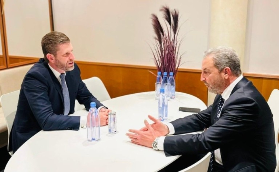 Αλέξανδρος Εξάρχου: Συναντήθηκε στο Νταβός με τον εκτελεστικό αντιπρόεδρο του Trump Organization, Έρικ Τραμπ