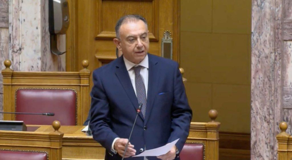 Χρ. Κέλλας στη Βουλή: Δεν υπάρχει εγκεκριμένο εμβόλιο κατά της ευλογιάς στην ΕΕ
