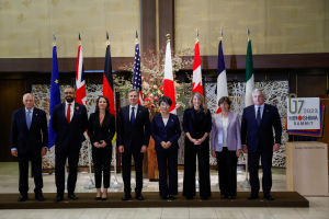 Οι ΥΠΕΞ της G7 επανέλαβαν τη στήριξή τους προς την Ουκρανία - Ζήτησαν να κηρυχθούν «ανθρωπιστικές παύσεις» στη Γάζα