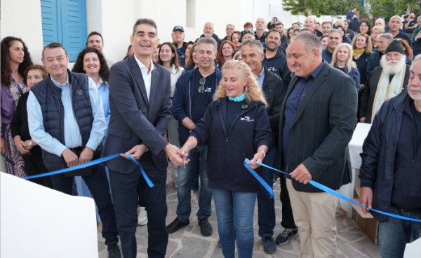 KRAFT Paints: Δίπλα στην Ομάδα Αιγαίου με ανακαίνιση για το «Σπίτι του Γιατρού» στο Κουφονήσι