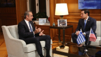 Μητσοτάκης – Ρούμπιο στο Μαξίμου: «Ιστορικά υψηλό επίπεδο» στις σχέσεις Ελλάδας–ΗΠΑ