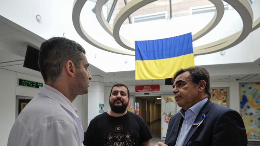 Στο Κίεβο ο αντιπρόεδρος της Κομισιόν, Μαργαρίτης Σχοινάς