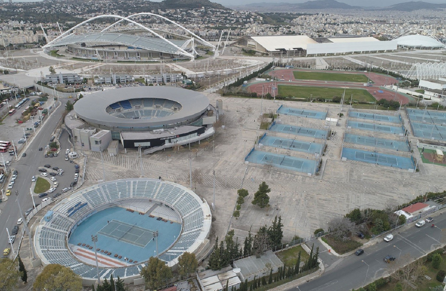 Φάις, Στασινόπουλος και Κωνσταντακόπουλος παίζουν τένις υψηλού επιπέδου στο ΟΑΚΑ