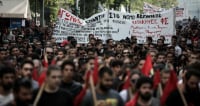 Οι φοιτητές για τέταρτη εβδομάδα στους δρόμους ενάντια στα ιδιωτικά πανεπιστήμια
