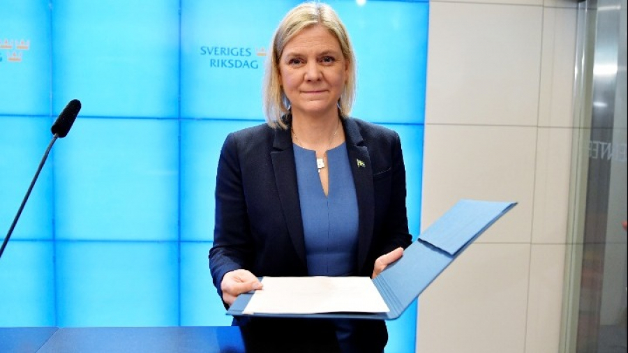 Σουηδία: Παραιτήθηκε από πρωθυπουργός η Άντερσον, 8 ώρες μετά την εκλογή της