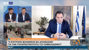 Γεωργιάδης: Δεν υπάρχει ζήτημα για νέο γενικό lockdown (vid)