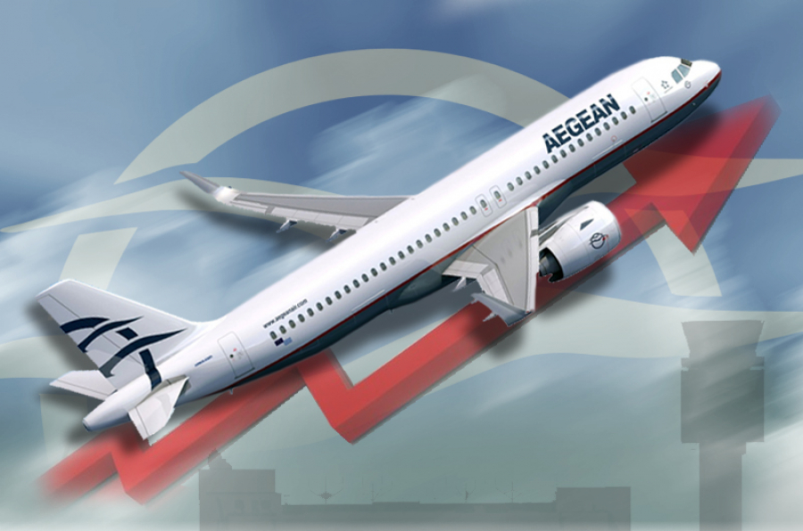 AEGEAN: Σημαντική ανάκαμψη στην επιβατική κίνηση τον Μάιο - Μετέφερε πάνω από 1 εκατ. επιβάτες