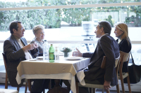 Γεύμα στο ζεύγος Αναστασιάδη παρέθεσαν οι Κυριάκος Μητσοτάκης, Μαρέβα Γκραμπόφσκι