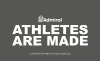 Admiral: Νέα CSR καμπάνια «Athletes Are Made»