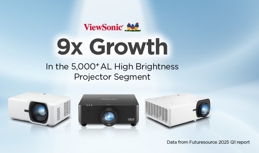 ViewSonic: Εννιαπλασιάστηκαν οι πωλήσεις προβολέων υψηλής φωτεινότητας στο α' τρίμηνο 2025