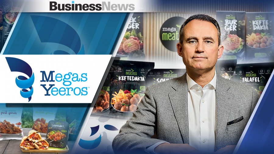 Megas Yeeros: Προβλέψεις για 100 εκατ. τζίρο μέχρι το 2025, είσοδος στη Σαουδική Αραβία και ενδυνάμωση της vegan κατηγορίας