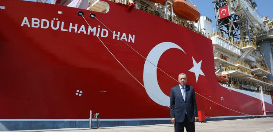 Το τουρκικό γεωτρύπανο Αμπντουλχαμίντ Χαν κεκίνησε την πρώτη γεώτρηση