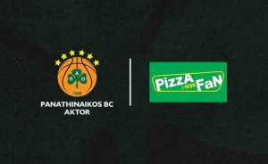 Ανανέωση συνεργασίας της ΚΑΕ Παναθηναϊκός AKTOR με την Pizza Fan