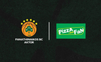 Ανανέωση συνεργασίας της ΚΑΕ Παναθηναϊκός AKTOR με την Pizza Fan