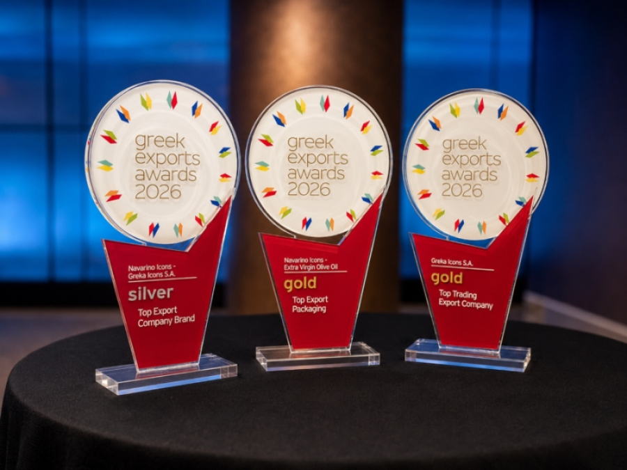 Η Greka Icons διακρίθηκε στα Greek Export Awards 2026 με τρεις σημαντικές βραβεύσεις