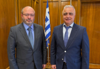 Στον Υφυπουργό Ανάπτυξης Λ. Τσαβδαρίδη ο πρόεδρος του ΣΒΑΠ Σταύρος Θεοδωρόπουλος
