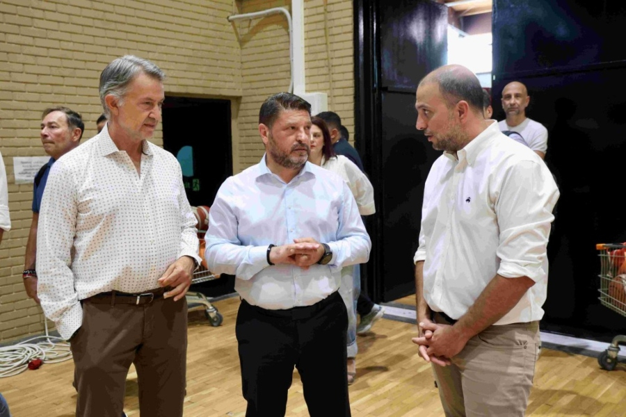 Ν. Χαρδαλιάς: Αναβαθμίζουμε τις εγκαταστάσεις του κλειστού γυμναστηρίου του Μετς