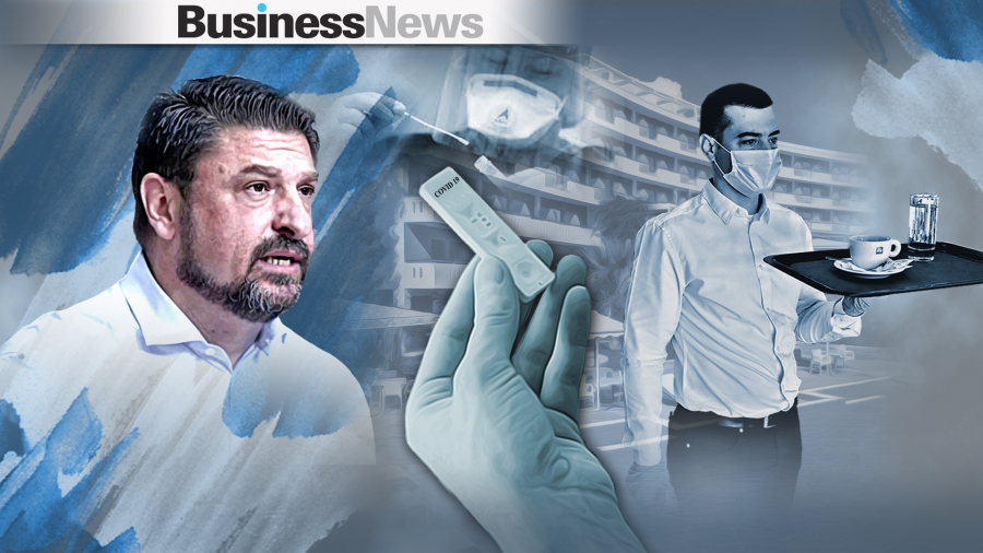 Χαρδαλιάς: Δύο υποχρεωτικά τεστ την εβδομάδα για ανεμβολίαστους εργαζόμενους σε τουρισμό και εστίαση