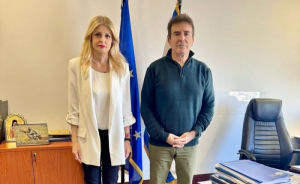 Συνάντηση Έ. Ράπτη με Μ. Χρυσοχοΐδη για την αντιμετώπιση έμφυλης και ενδοοικογενειακής βίας