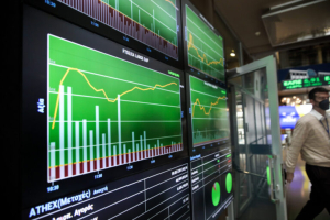 Χρηματιστήριο: Στις 2.205,30 μονάδες ο Γενικός Δείκτης Τιμών, με άνοδο 0,21%
