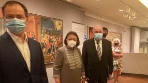 Συνάντηση της Λ. Μενδώνη με τους επικεφαλής της ρωσικής Επιτροπής