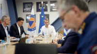 Ο Κυρ. Μητσοτάκης στο υπ. Κλιματικής Κρίσης και Πολιτικής Προστασίας - Σε εξέλιξη σύσκεψη