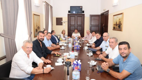 Ηράκλειο: Σύσκεψη για την διαχείριση των αυξημένων μεταναστευτικών ροών στην Κρήτη