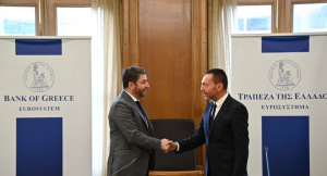 Ν. Ανδρουλάκης και Γ. Στουρνάρας συζήτησαν για ακρίβεια, ενεργειακή κρίση και ταμείο ανάκαμψης