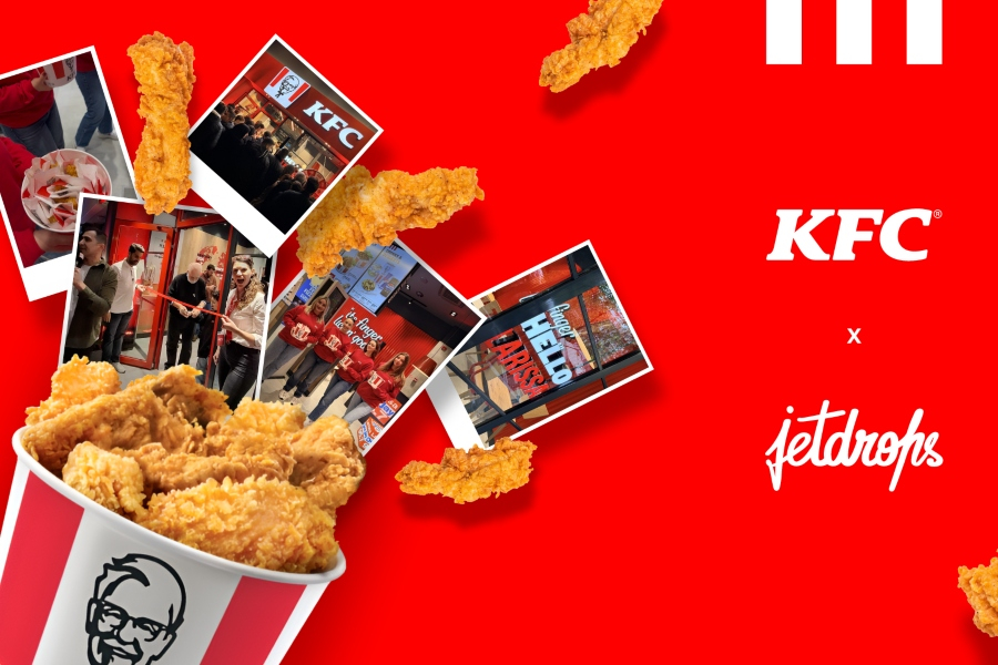 jetdrops: Εγκαίνια του πρώτου καταστήματος KFC στη Λάρισα