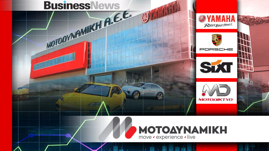 Μοτοδυναμική: Αύξηση πωλήσεων 9,5% το 2025 με ώθηση από αυτοκίνητο και ενοικιάσεις