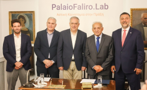 Συνεργασία Δήμου Π. Φαλήρου - Pleiades: Δημιουρία του κέντρου καινοτομίας PalaioFaliro.Lab