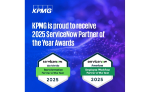 Η KPMG αναγνωρίζεται ως «Παγκόσμιος Συνεργάτης Μετασχηματισμού της Χρονιάς 2025» από τη ServiceNow
