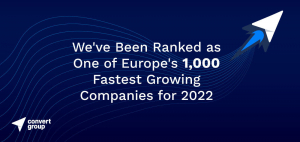 Η Convert Group ξανά στις 1000 ταχύτερα αναπτυσσόμενες εταιρείες στην Ευρώπη