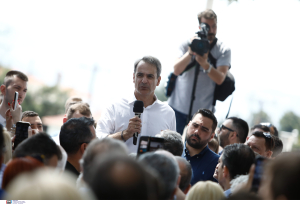 Μητσοτάκης απο το Ωραιόκαστρο: Πάμε να ολοκληρώσουμε αυτό που ξεκινήσαμε στην κάλπη της 21ης Μαΐου