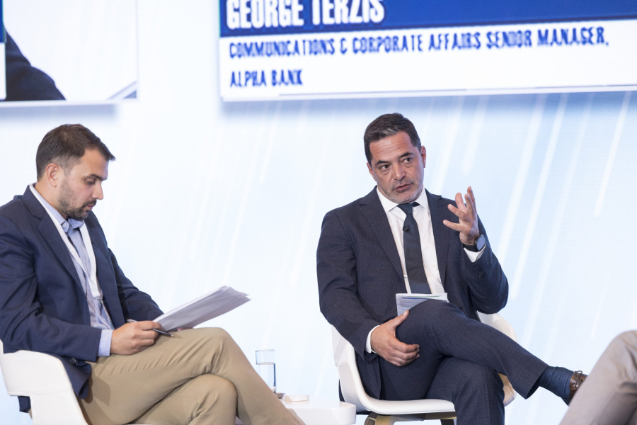 Τερζής (Alpha Bank): Ευθύνη των μεγάλων επιχειρήσεων η αειφορία