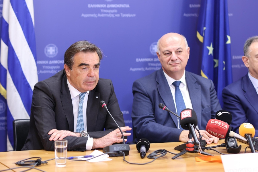 Μαργαρίτης Σχοινάς: Στόχος μας μέσα από την αναδιάταξη του πρωτογενούς τομέα να αναζωογονήσουμε την ελληνική ύπαιθρο