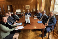 Συνάντηση του Υφυπουργού Ανάπτυξης Λάζαρου Τσαβδαρίδη με την Ομοσπονδία Ψυκτικών Ελλάδος και τη ΓΣΕΒΕΕ