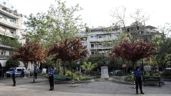 Εντοπίστηκε βλήμα κοντά σε πλατεία της Κυψέλης