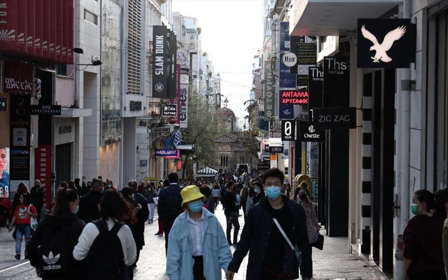 ΕΛΣΤΑΤ: Αύξηση 5.1% του τζίρου στο λιανεμπόριο τον Ιανουάριο του 2022, σε σχέση με το 2021