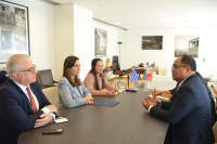 Συνάντηση Όλγας Κεφαλογιάννη με τον Πρέσβη της Δημοκρατίας των Φιλιππίνων